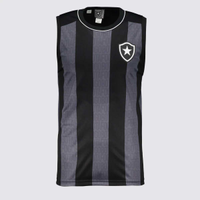 Regata Botafogo Agora Infantil Preta