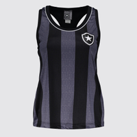 Regata Botafogo Presença Feminina Preta