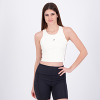 Regata New Balance Harmony Rib Performance Feminina Off White