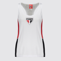 Regata São Paulo Soberano Feminino Branca