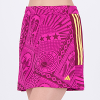 Saia Adidas X Farm Feminina Rosa