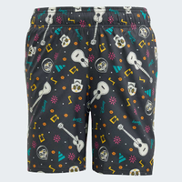 Shorts de Natação Adidas Disney Viva Infantil Preto