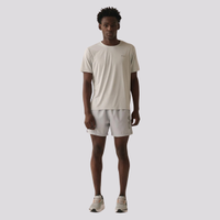 Shorts Fila Train 5 Cinza Claro e Prata
