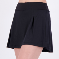Shorts Saia Fila Match Ao Feminino Preto