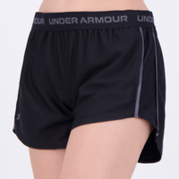 Shorts Under Armour Tech Play Up Sports Feminino Preto