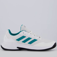 Tênis Adidas Gamecourt 2 Branco e Verde