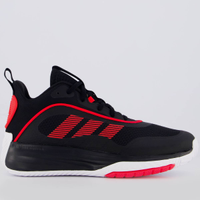 Tênis Adidas Own The Game 3.0 Preto e Vermelho