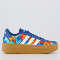 Tênis Adidas VL Court Bold Feminino Branco e Marinho