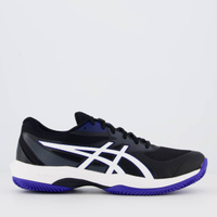 Tênis Asics Game FF Clay OC Preto e Branco