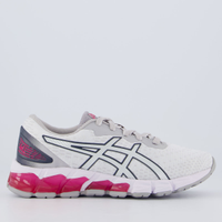 Tênis Asics Gel Quantum 180 Fly Feminino Branco e Cinza
