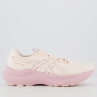 Tênis Asics GT 2000 14 Feminino Off White e Rosa
