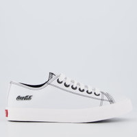 Tênis Coca Cola Basket Floater Low II Feminino Branco