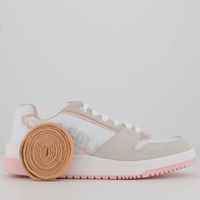 Tênis Coca Cola Fresh Feminino Branco e Rosa