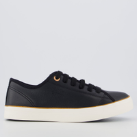 Tênis Coca Cola Stream Town Feminino Preto e Off-White