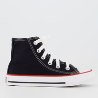 Tênis Converse All Star Chuck Taylor Cano Alto Juvenil Preto