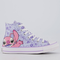 Tênis Converse All Star Chuck Taylor Cano Alto Stitch Azul