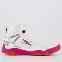 Tênis Everlast Strike 4 Feminino Branco e Rosa