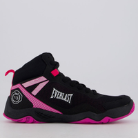 Tênis Everlast Strike 4 Feminino Preto e Rosa