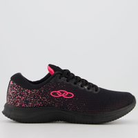 Tênis Olympikus Venus 2 Feminino Preto e Rosa