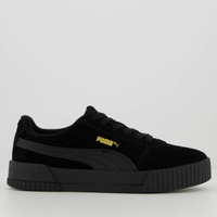 Tênis Puma Carina BDP Feminino Preto e Dourado