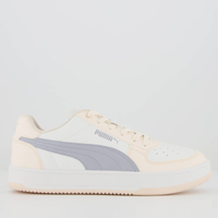 Tênis Puma Caven 2.0 BDP Feminino Branco e Rosa Claro