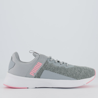 Tênis Puma Flyer Beta BDP Feminino Cinza Mescla