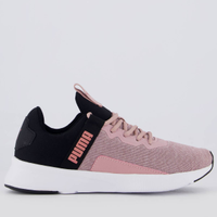 Tênis Puma Flyer Beta BDP Feminino Rosa e Preto
