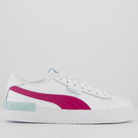 Tênis Puma Jada Feminino Branco e Magenta