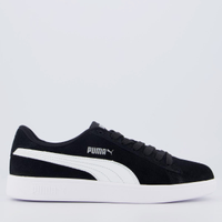 Tênis Puma Smash V3 WN'S BDP Feminino Preto e Branco