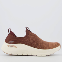 Tênis Skechers Arch Fit 2.0 Feminino Marrom