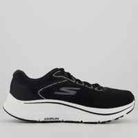 Tênis Skechers Go Run Consistent 2.0 Preto e Branco