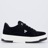 Tênis Via Marte V126 Feminino Preto e Branco