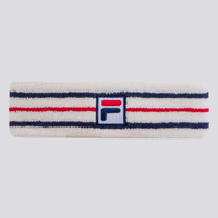 Testeira Fila Vintage Off white e Marinho