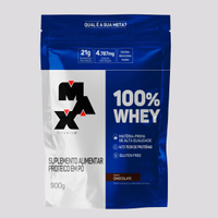 Whey Protein Max Titanium 100% Whey Refil - 900g
