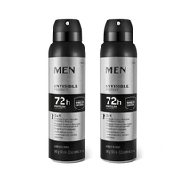 Combo Antitranspirante Aerosol Jato Seco Men Invisible Protect (2 itens)
