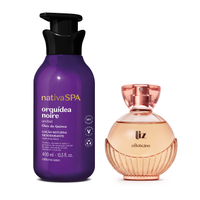 Combo Nativa Spa: Loção Corporal Orquídea Noire 400ml + Refil Ameixa Negra 350ml
