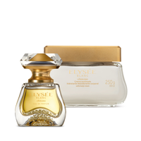 Combo Elysée Blanc: Creme Hidratante Desodorante Acetinado 250g + Refil 200g