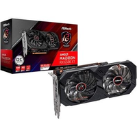 Placa de Vídeo RX 6500 XT Gaming D OC ASRock Radeon Phantom, 4GB, GDDR6, 64 Bit, Dual Fan - 90-GA3DZZ-00UANF