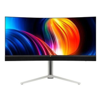 Monitor Gamer KBM! GAMING MG900 34" Curvo, Mini-led, 180 Hz, 1ms, HDMI e DisplayPort, USB-C, HDR, FreeSync - KGMG90034BR