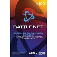 Cartão-presente Battle.Net R$ 100 [Exclusivo Brasil]