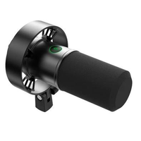 Microfone Dinâmico Fifine, Cardióide, USB Tipo-C e XLR, Com entrada para Fone, Preto - K688