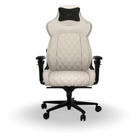 Cadeira Gamer Corsair TC500 Luxe, Até 120Kg, Com Almofada, Braço 5D, Cilindro Classe 4, Geada - CF-9010067-WW