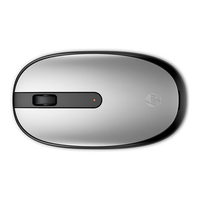 Mouse Sem Fio HP 240, 1600 DPI, Bluetooth Prata - 43N04AA#ABM