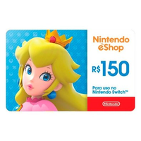Gift Card Nintendo eShop R$150 - Cartão Presente Digital