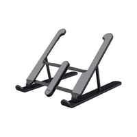 Suporte para Notebook Trust Primo Dobrável, Antiderrapante, Ergonômico, Leve, Até 16", Cinza - 25379