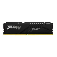 Memória RAM Kingston Fury Beast, 16GB, 5600MT/s, DDR5, CL36, DIMM, Preto, EXPO - KF556C36BBE-16