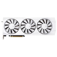 Placa de Vídeo XFX Quicksilver RX 9070 XT WHITE GAMING EDITION WITH AMD Radeon, 16GB, GDDR6, HDMI 3xDP, RDNA 4 - RX-97TQICKW9
