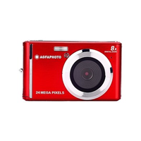Câmera Compacta AGFA DC5500, 24MP, CMOS, HD 720p, LCD 2,4", Vermelha - CAA20010