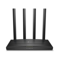 Roteador Tp-link Archer A6, Ac1200, Wi-fi Gigabit, MU-MIMO, 867 Mbps, Dual-Band, Versao 2.8, Preto - Archer A6(BR)