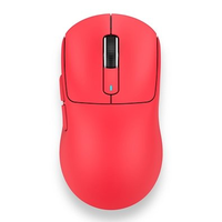 Mouse Gamer sem Fio Attack Shark X3Pro 4K/8K, Tri-Mode, 26.000 DPI, Sensor Óptico PAW3395, 7 Botões - Vermelho